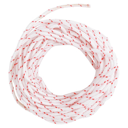 Fune Di Avviamento A Strappo Bianco E Rosso Ø 10 M In Nylon