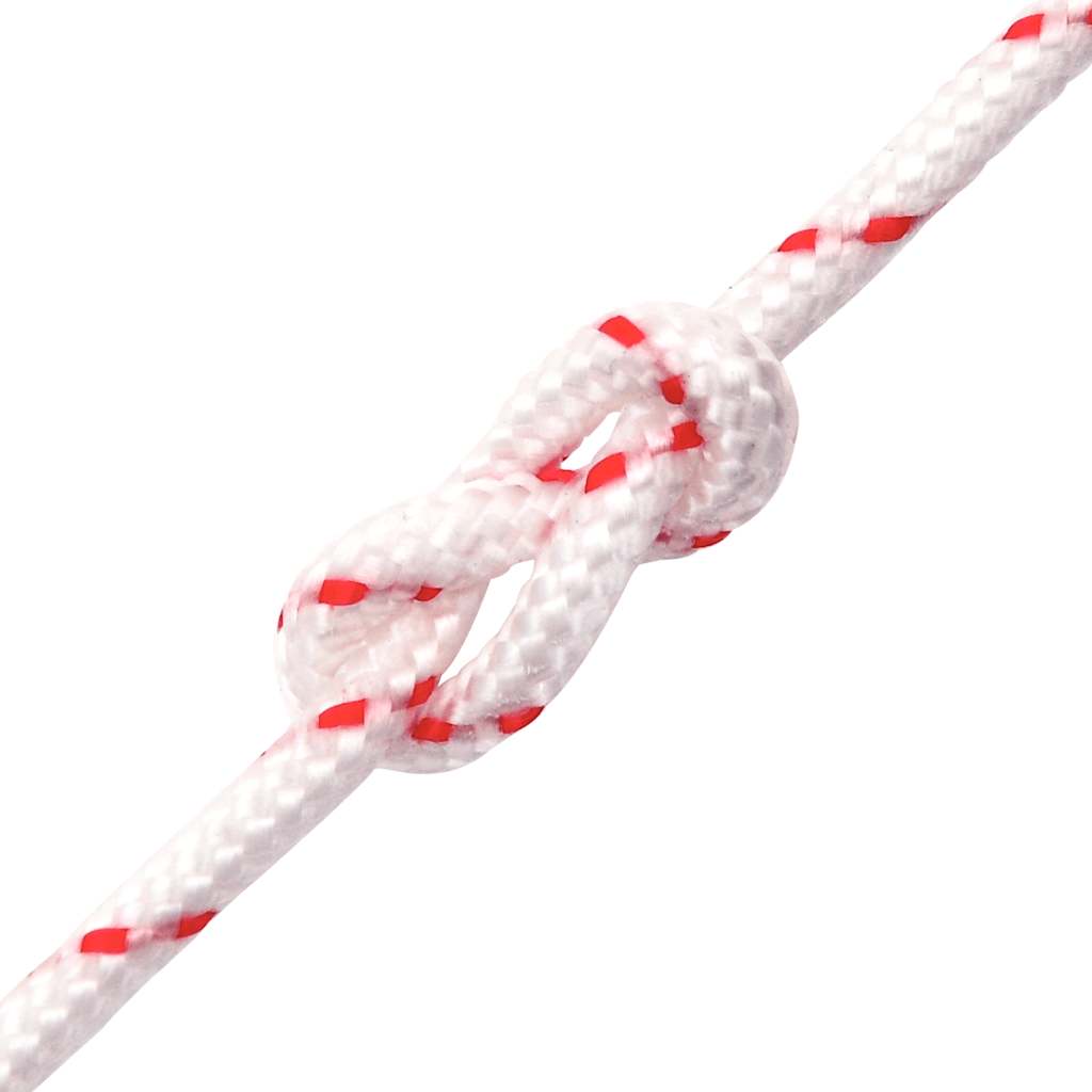Fune Di Avviamento A Strappo Bianco E Rosso Ø 10 M In Nylon