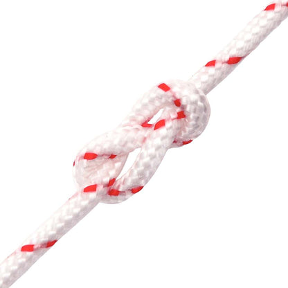 Fune Di Avviamento A Strappo Bianco E Rosso Ø 10 M In Nylon