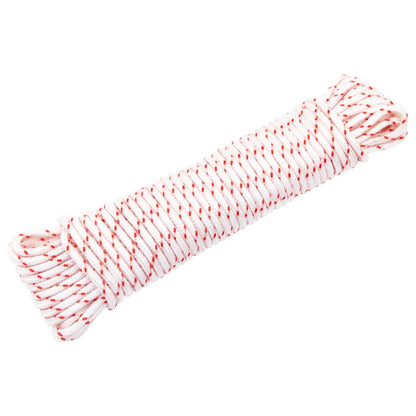 Fune Di Avviamento A Strappo Bianco E Rosso Ø 10 M In Nylon