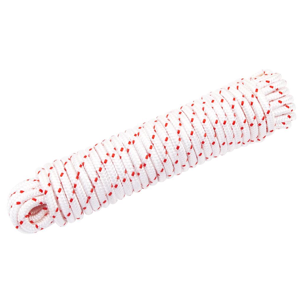 Fune Di Avviamento A Strappo Bianco E Rosso Ø 10 M In Nylon
