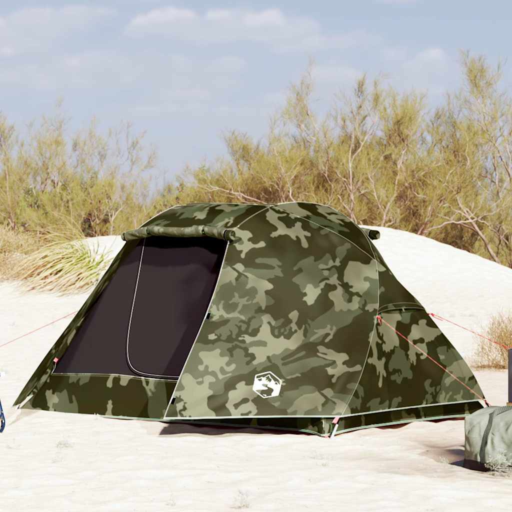 Tenda Da Pesca Per 5 Persone Mimetica Impermeabile