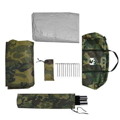Tenda Da Pesca Per 5 Persone Mimetica Impermeabile