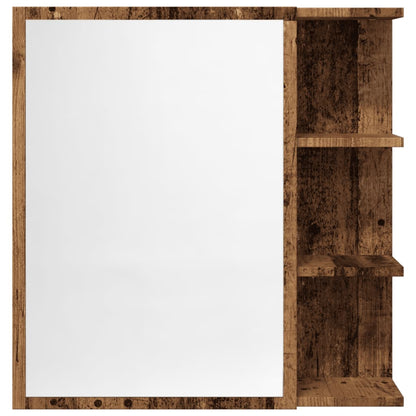 Mobile Da Bagno A Specchio 62,5X20,5X64 Cm Legno
