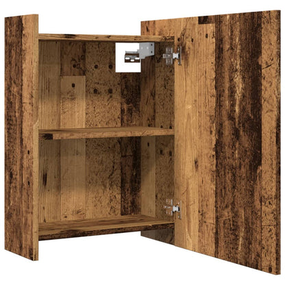 Mobile Da Bagno A Specchio 62,5X20,5X64 Cm Legno