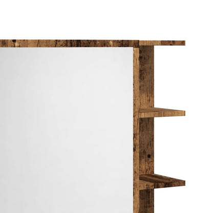 Mobile Da Bagno A Specchio 62,5X20,5X64 Cm Legno