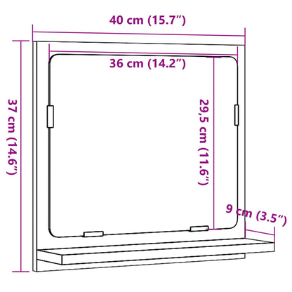 Mobile Bagno Con Specchio Truciolato