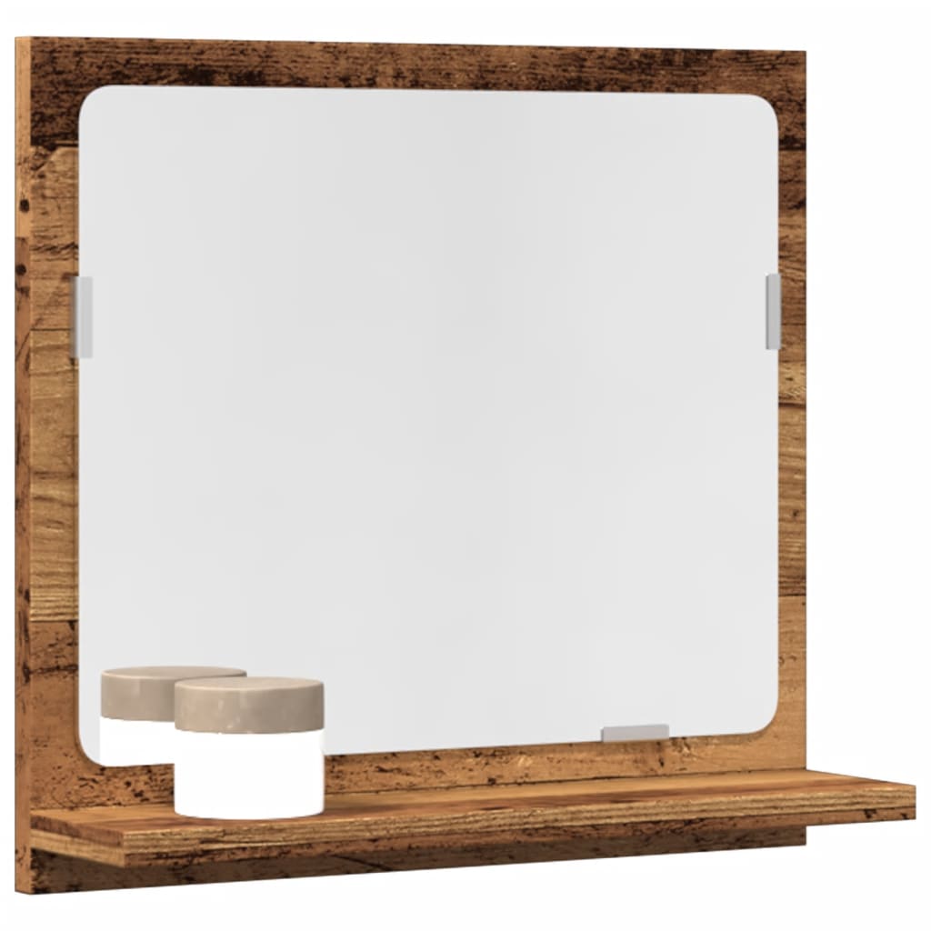 Mobile Bagno Con Specchio Truciolato