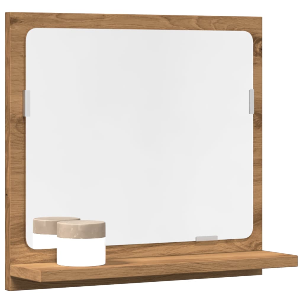 Mobile Bagno Con Specchio Truciolato