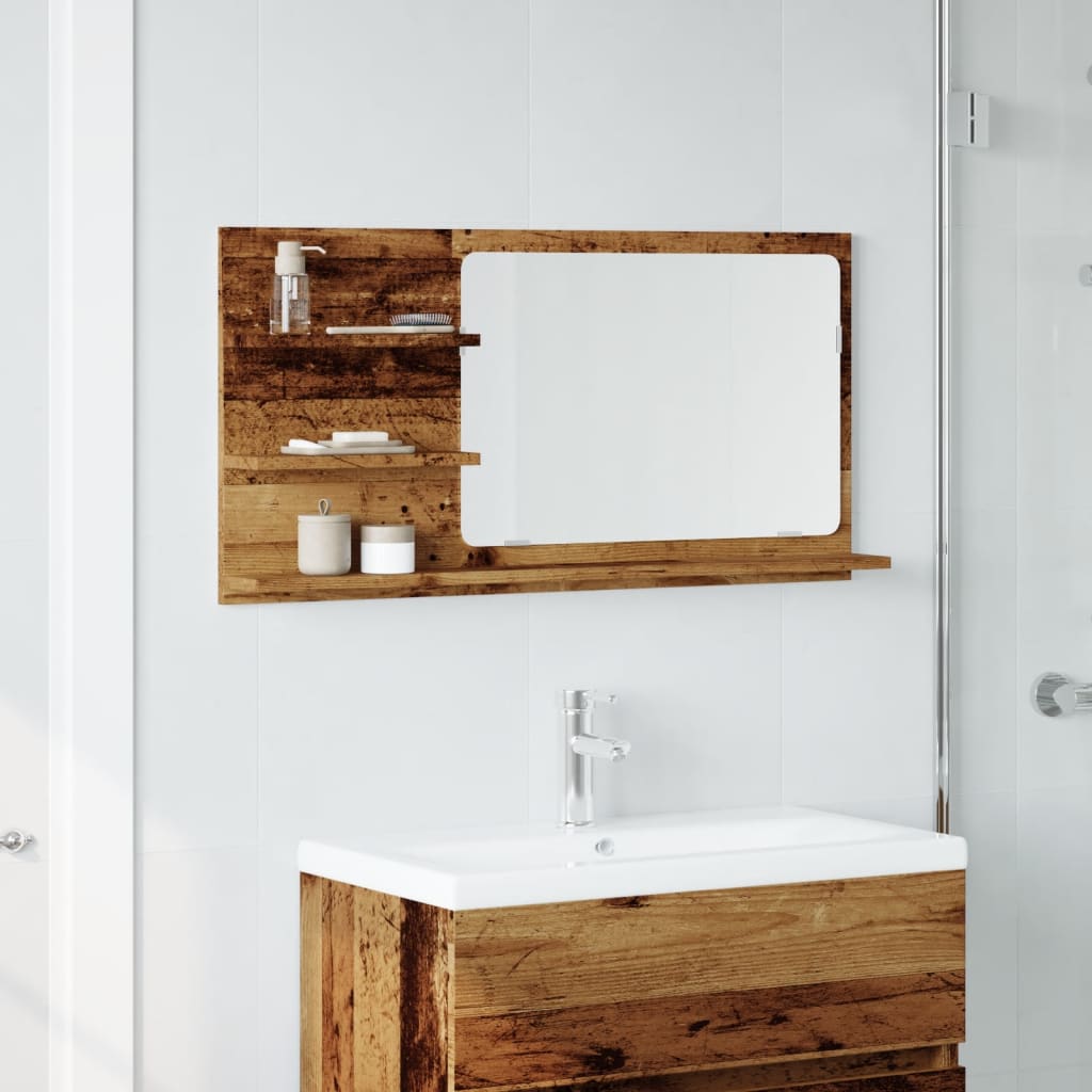 Mobile Da Bagno 90X11X45 Cm In Truciolato