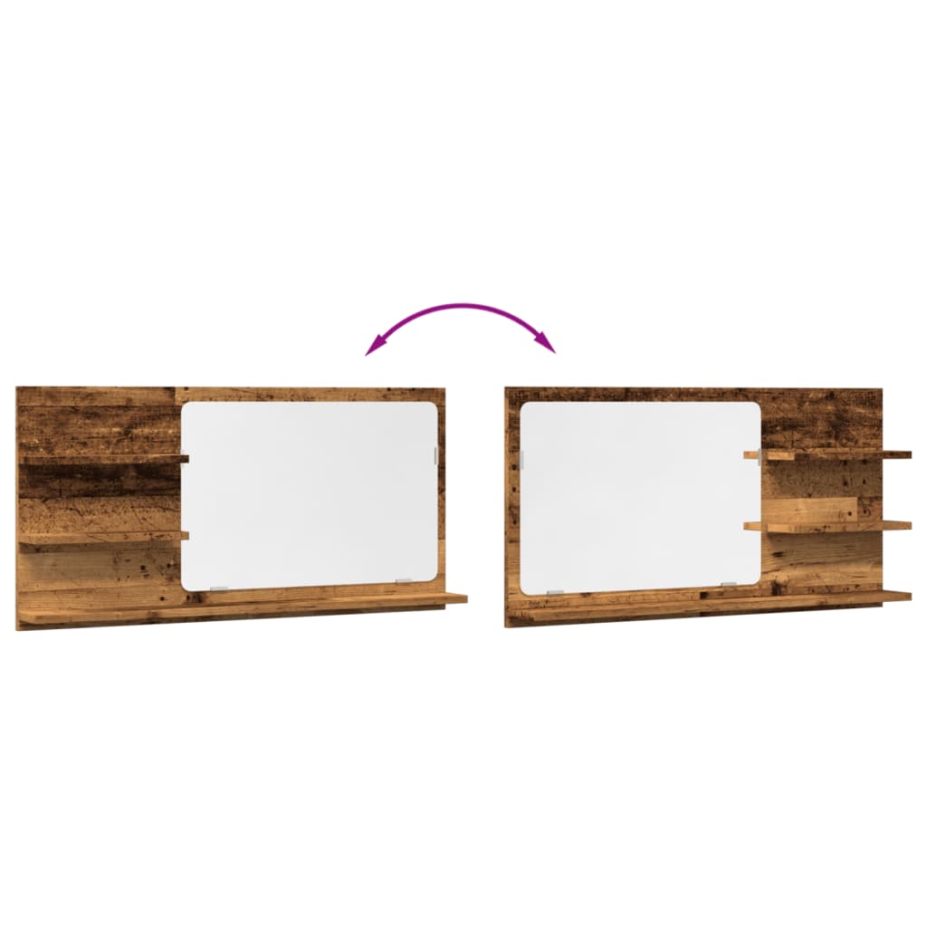 Mobile Da Bagno 90X11X45 Cm In Truciolato
