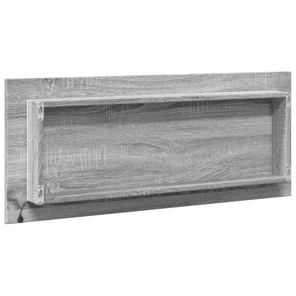 Specchio Da Bagno Con Led 100X8,5X37Cm Truciolato