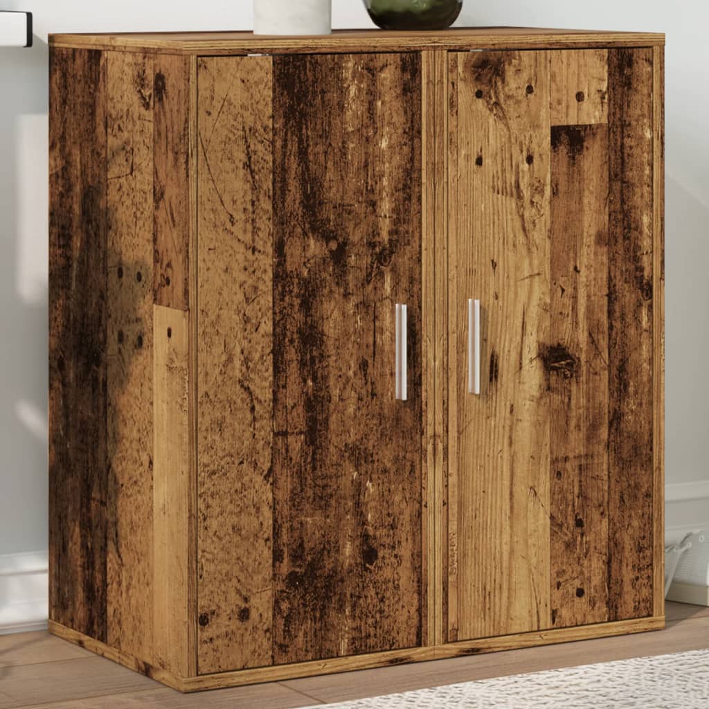 Scarpiera In Legno Multistrato Legno Antico