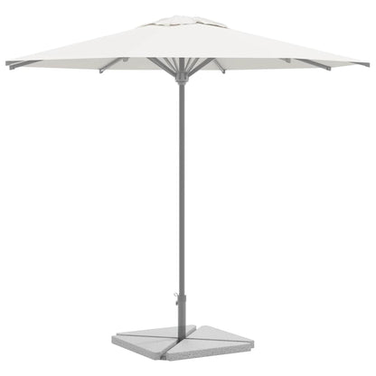 Piastre Per Parasole 4 Pz In Granito Triangolare 14 Kg