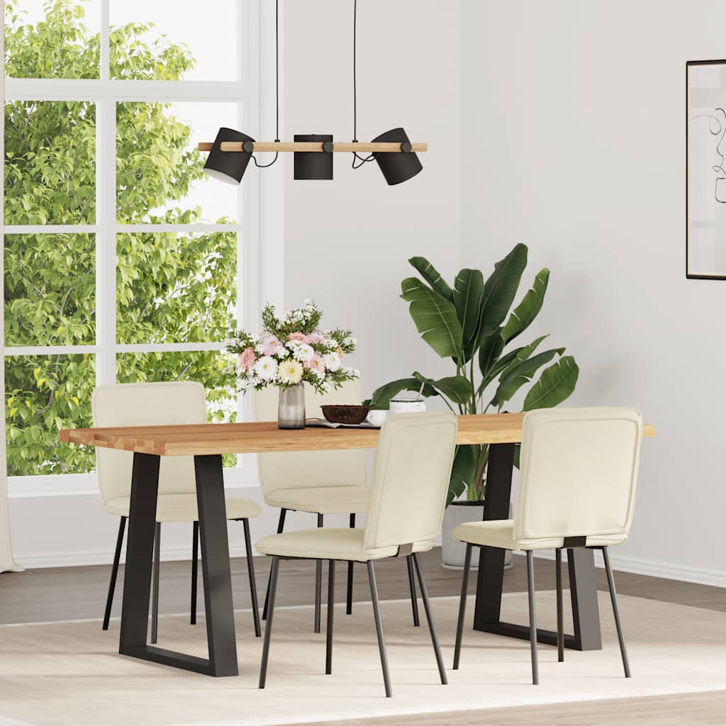 Sedie Da Pranzo 6 Pz Marroni In Velluto