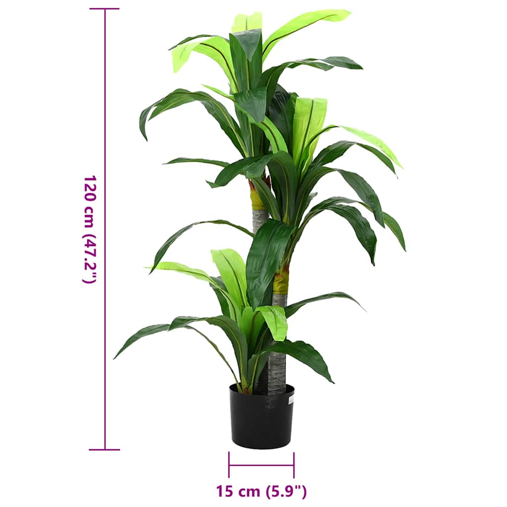 Albero Di Dracaena Artificiale 36 Foglie Verde