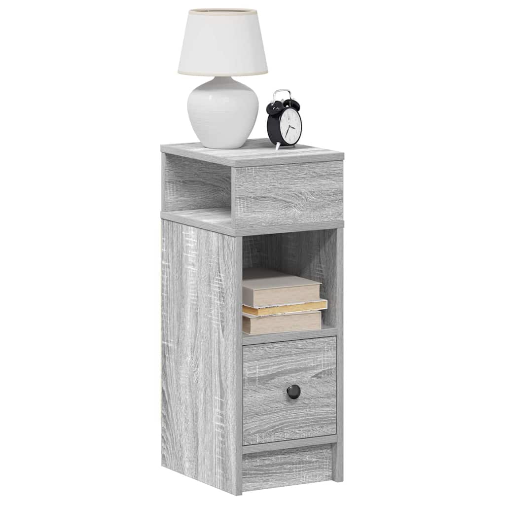 Comodini 2 Pz Con Cassetto 25X31X66 Cm