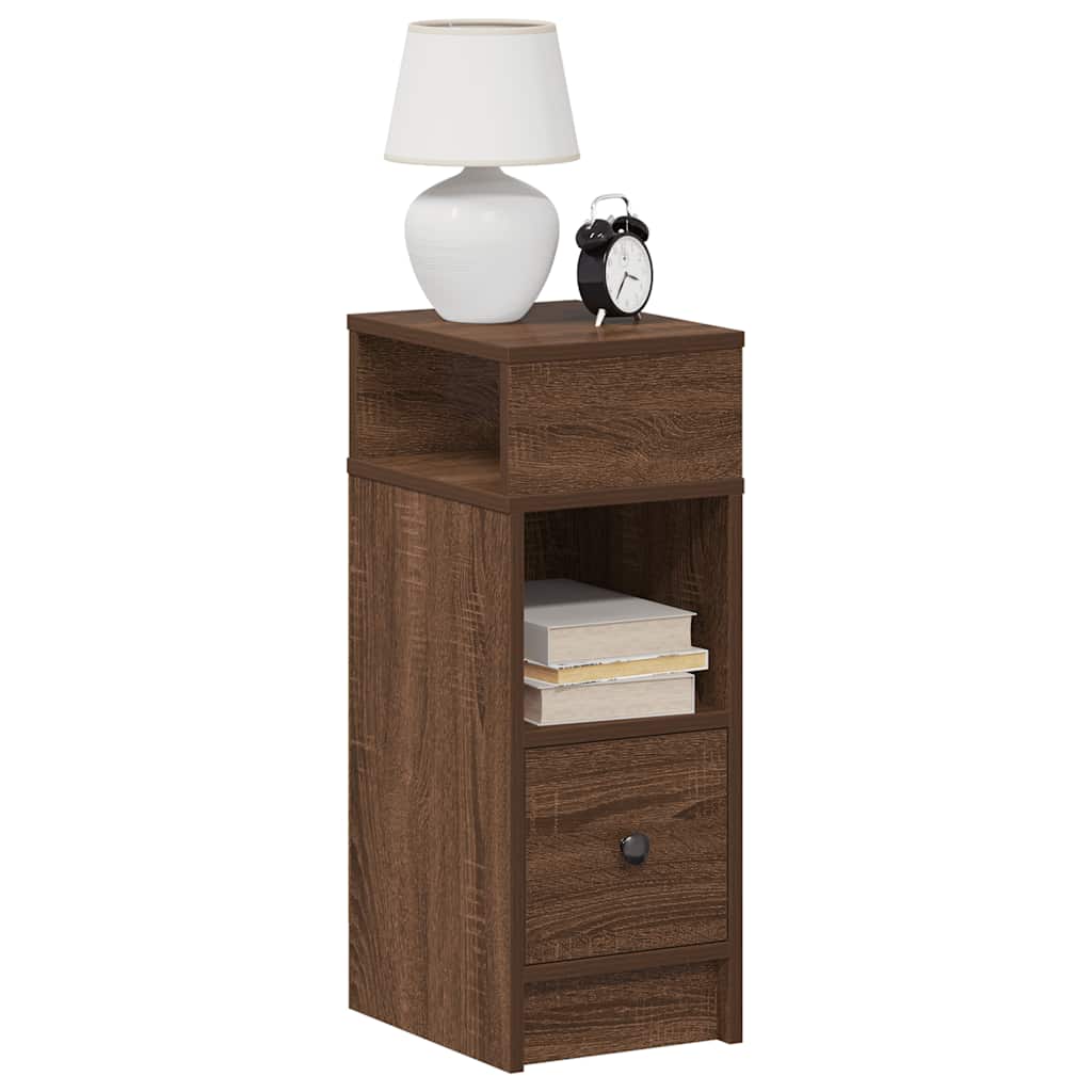 Comodini 2 Pz Con Cassetto 25X31X66 Cm