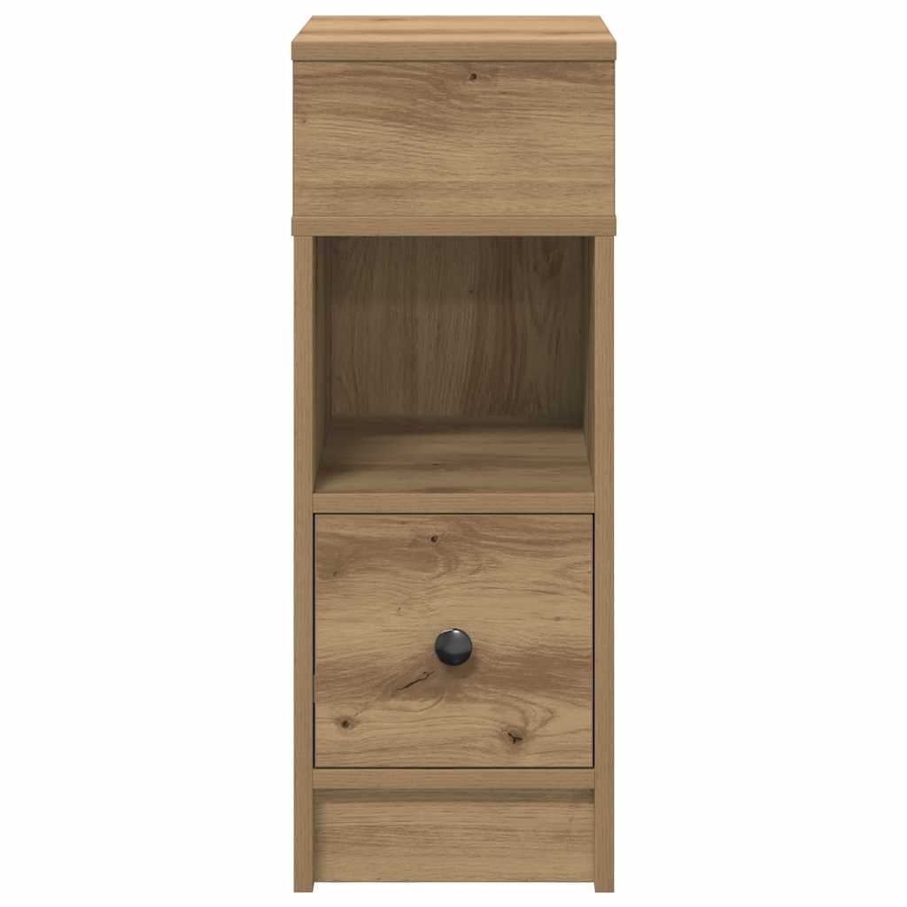 Comodini 2 Pz Con Cassetto 25X31X66 Cm