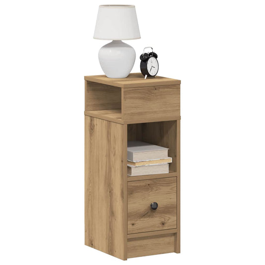 Comodini 2 Pz Con Cassetto 25X31X66 Cm