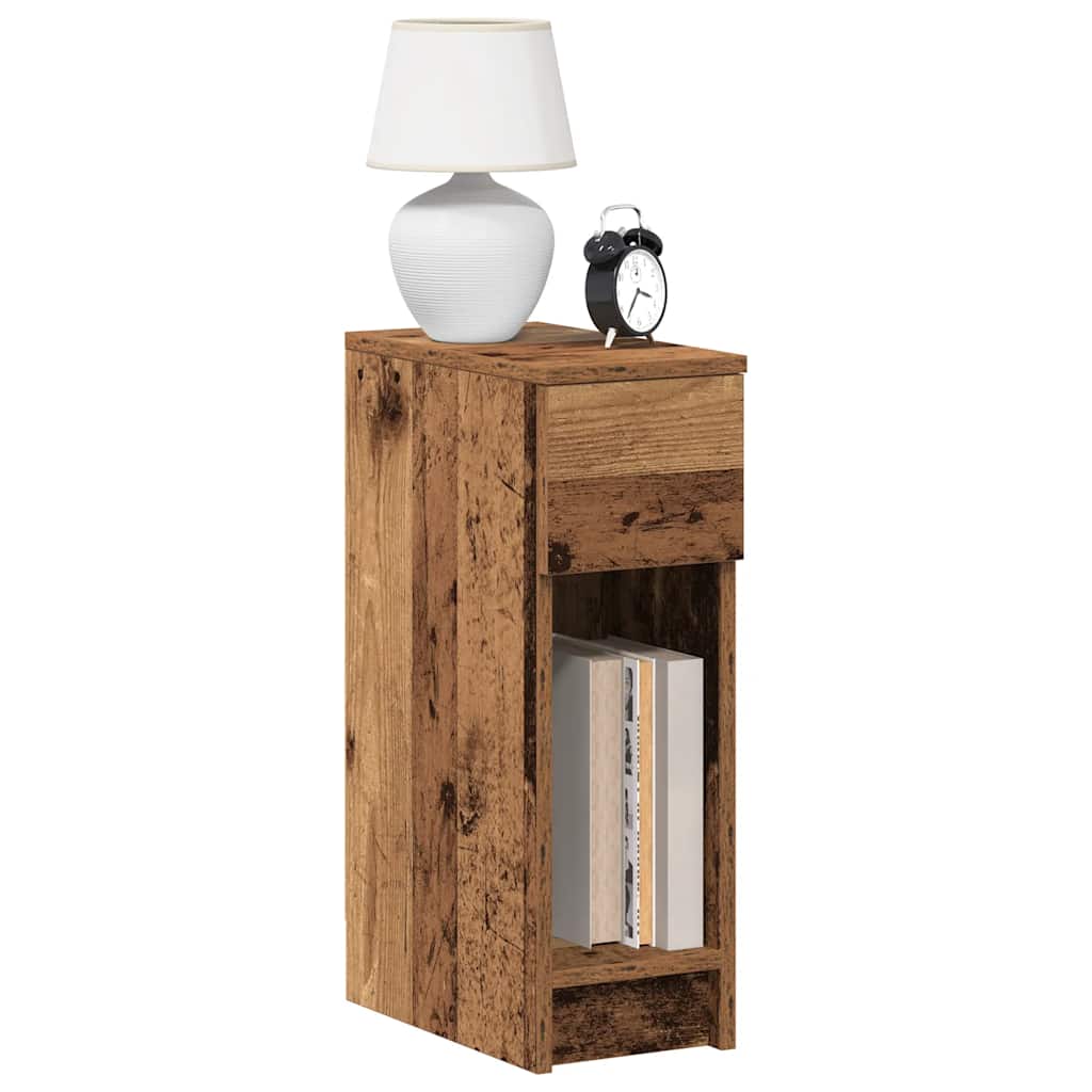 Comodini Con Cassetto 2 Pz 20X36X60 Cm