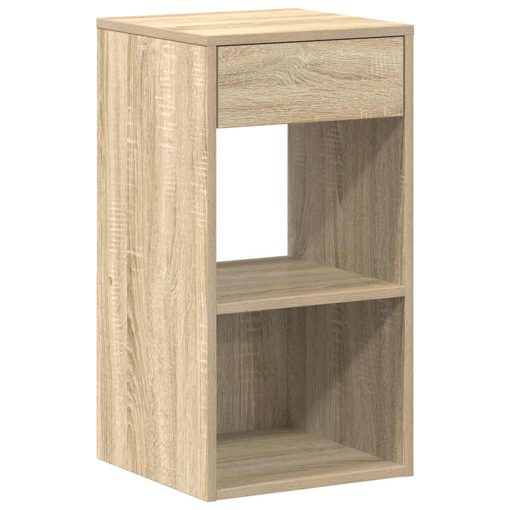 Comodino Con Cassetto 35X34X66,5 Cm