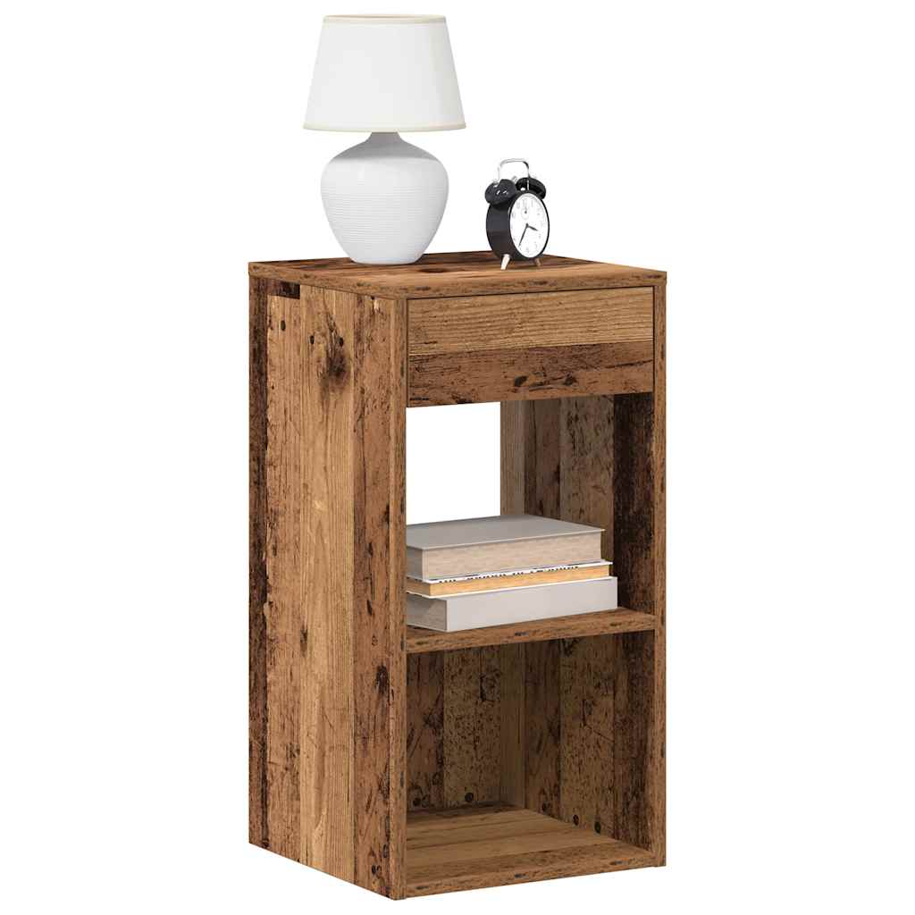 Comodino Con Cassetto 35X34X66,5 Cm