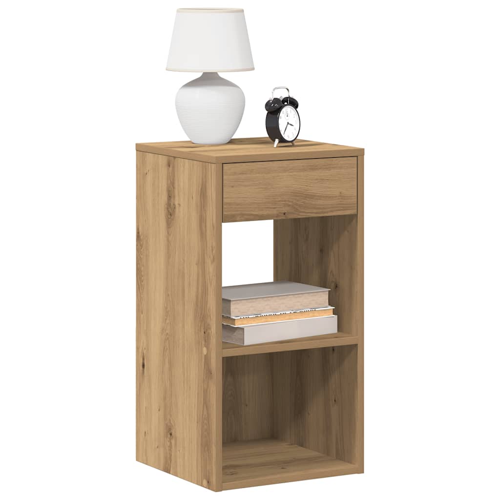 Comodino Con Cassetto 35X34X66,5 Cm