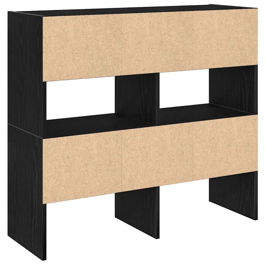 Scarpiere 2 Pz Impilabili Rovere 89,5X30X40 Cm