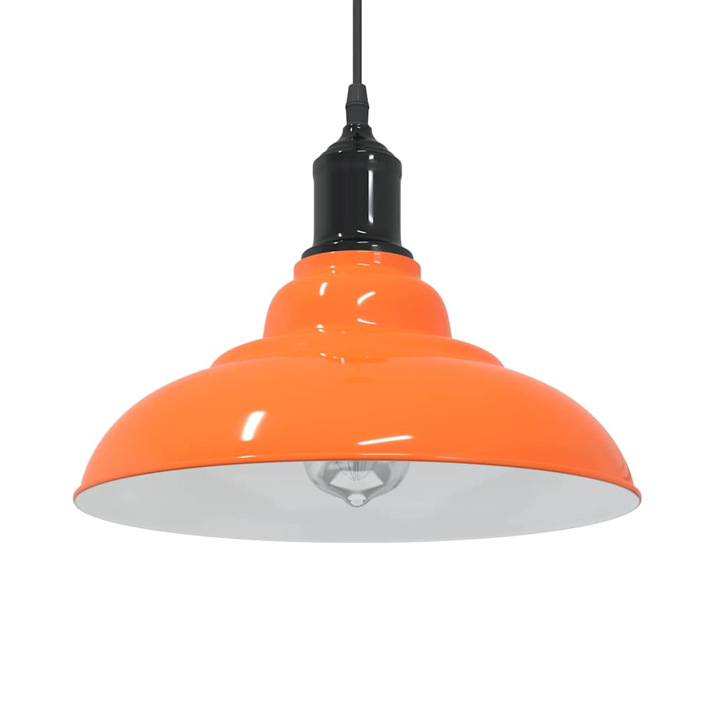 Lampada A Sospensione Regolabile E27 Blu Scuro Ø31 Cm Metallo