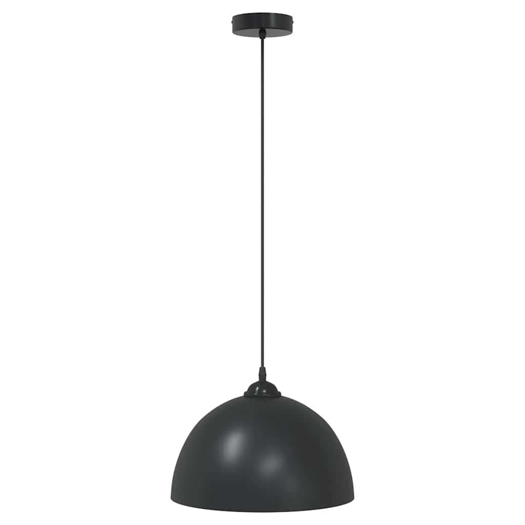 Lampada A Sospensione 2 Pz Regolabile E27 Ø 30 Cm Metallo
