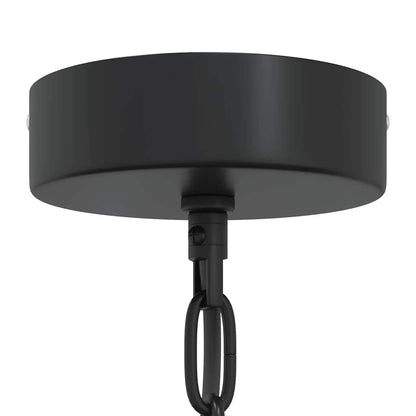 Lampada A Sospensione E27 Nero Ø31 Cm In Metallo Grigio Sonoma