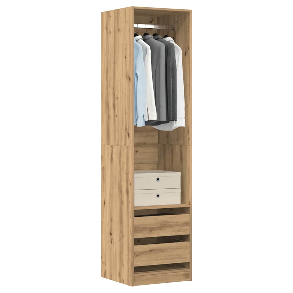 Armadio In Legno Multistrato Rovere Artigianale