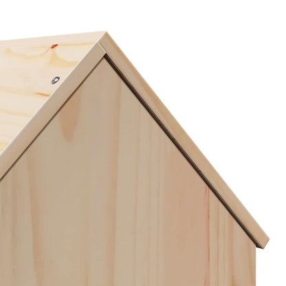 Cuccia Per Gatti 41X50X50 Cm In Legno Massello Di Pino