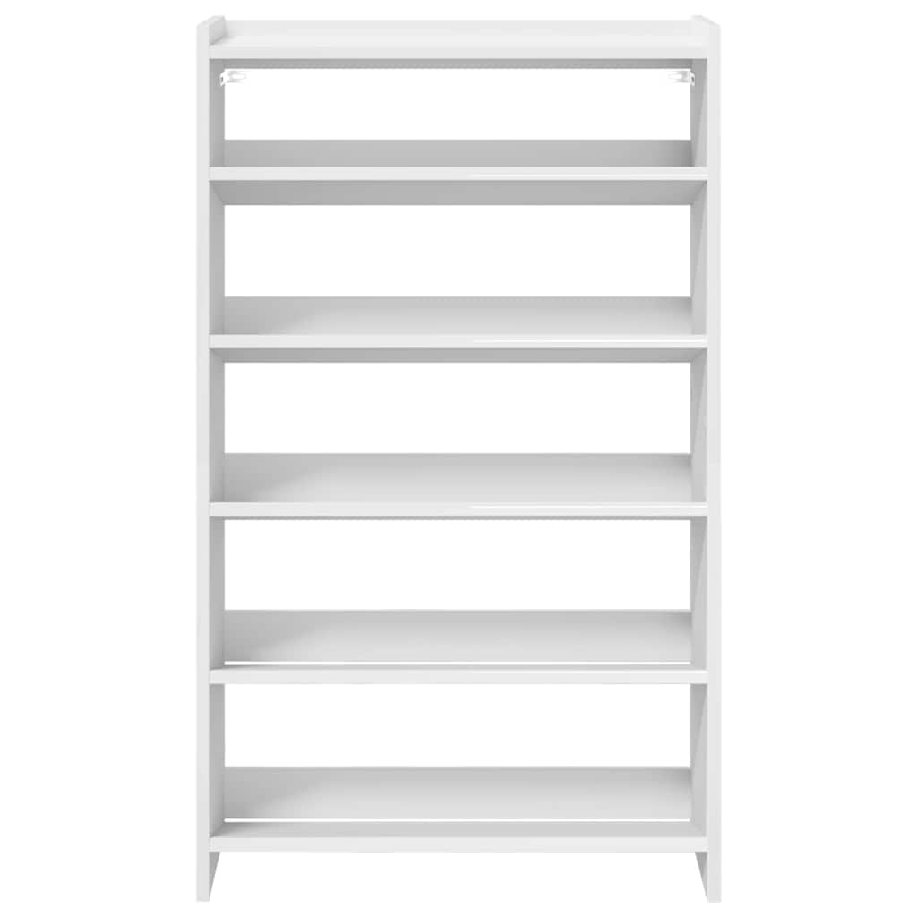 Scarpiera Bianca 60X25X In Truciolato Bianco