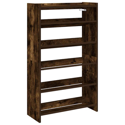 Scarpiera 60X25X In Legno Multistrato Rovere Fumo