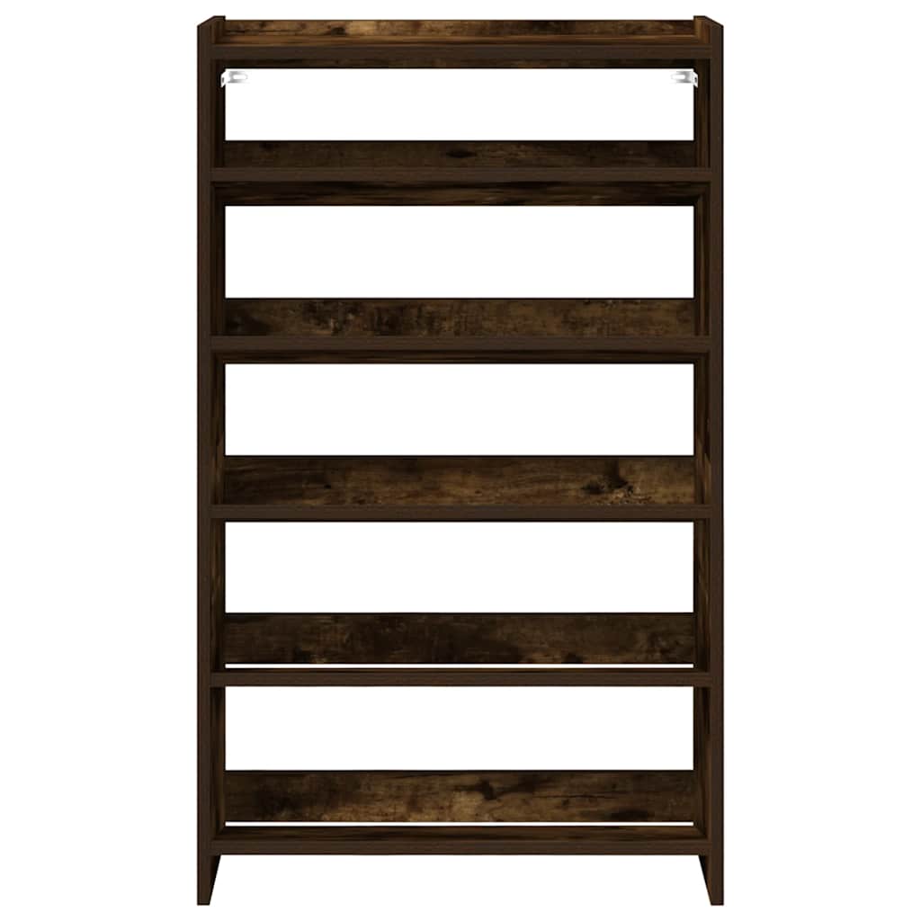 Scarpiera 60X25X In Legno Multistrato Rovere Fumo