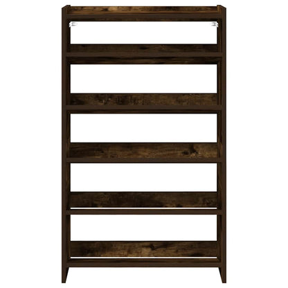 Scarpiera 60X25X In Legno Multistrato Rovere Fumo