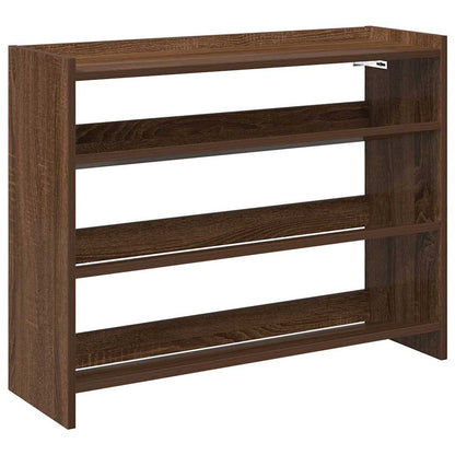 Scarpiera 80X25X In Legno Multistrato Rovere Marrone