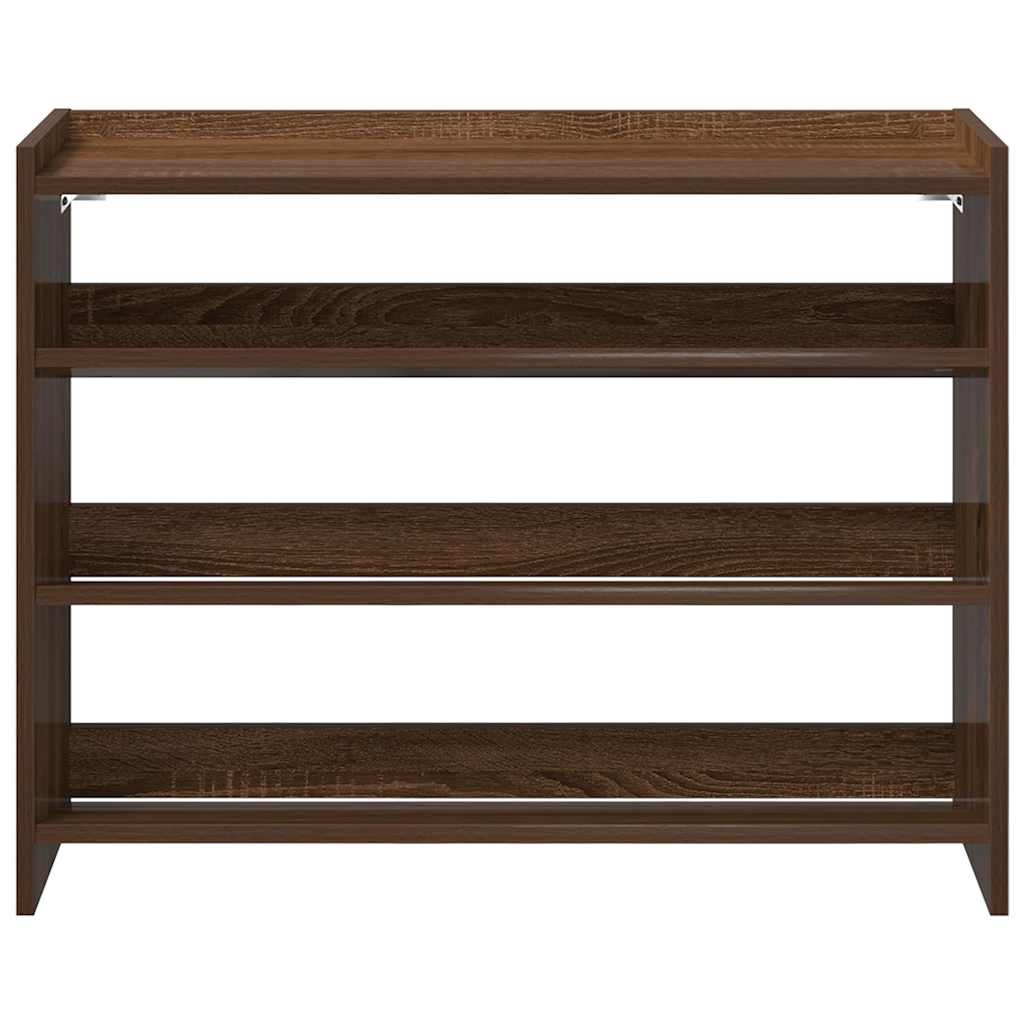 Scarpiera 80X25X In Legno Multistrato Rovere Marrone