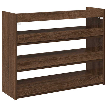 Scarpiera 80X25X In Legno Multistrato Rovere Marrone