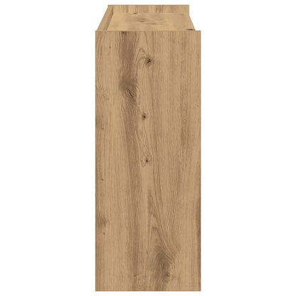 Scarpiera 80X25X In Legno Multistrato Rovere Artigianale