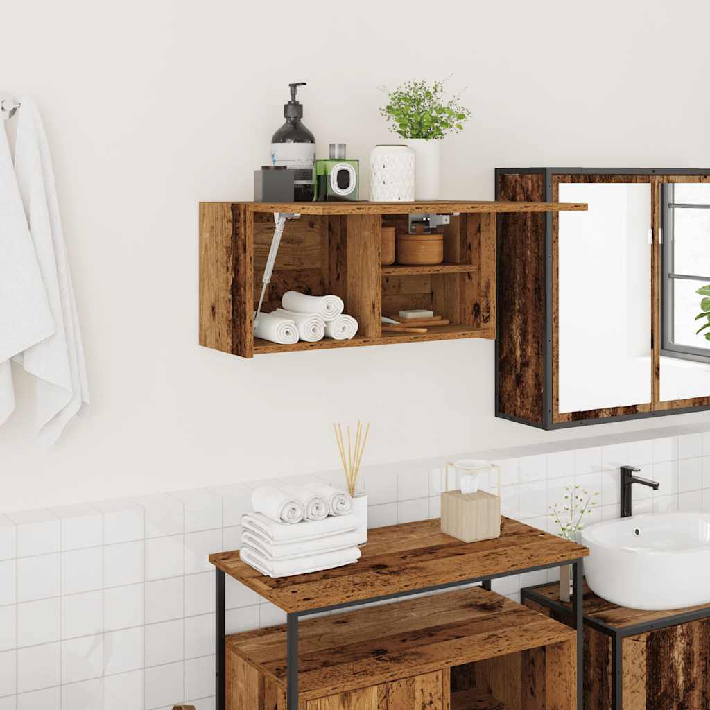 Armadietto Bagno In Truciolato