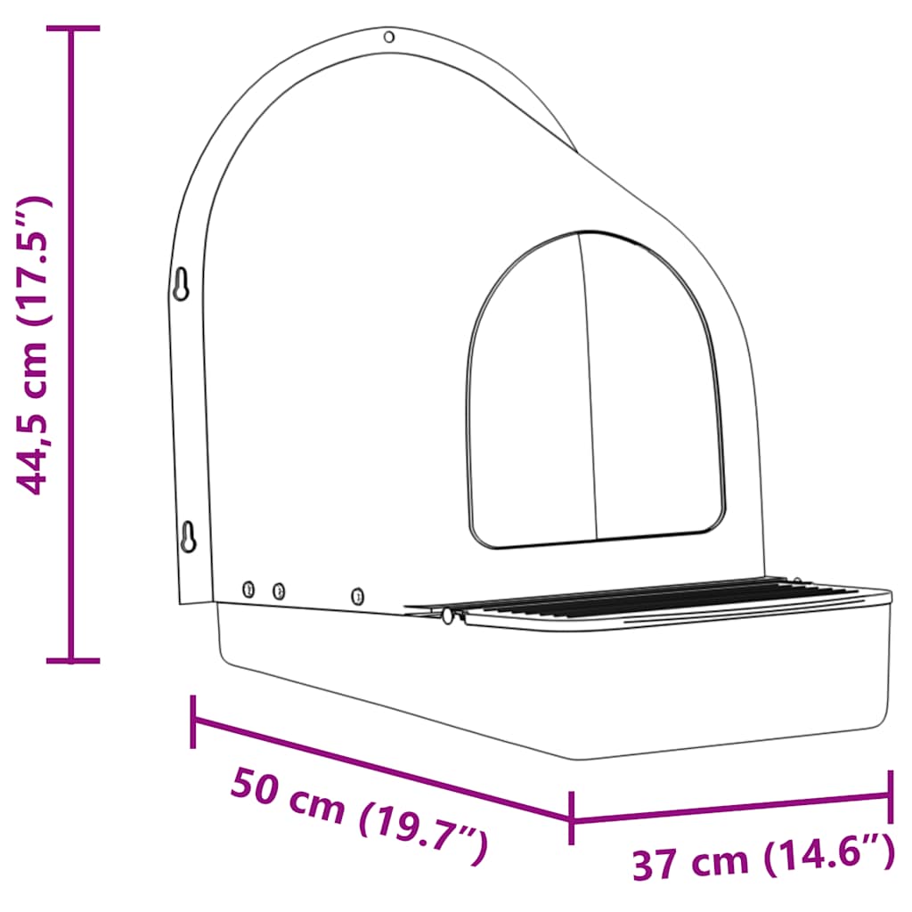 Cassette Nido Per Polli 4 Pz Da Parete In Plastica Verde Scuro