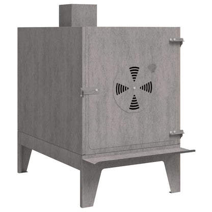 Stufa Da Campeggio 35X50X60 Cm In Acciaio Corten