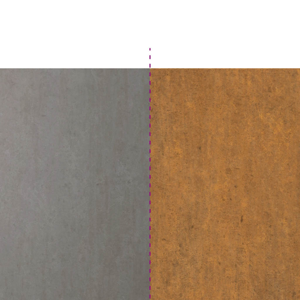 Stufa Da Campeggio 35X50X60 Cm In Acciaio Corten