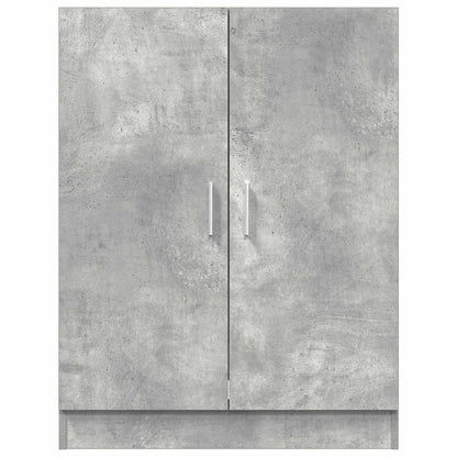 Mobili Lavatrice 2Pz Grigio Cemento In Truciolato