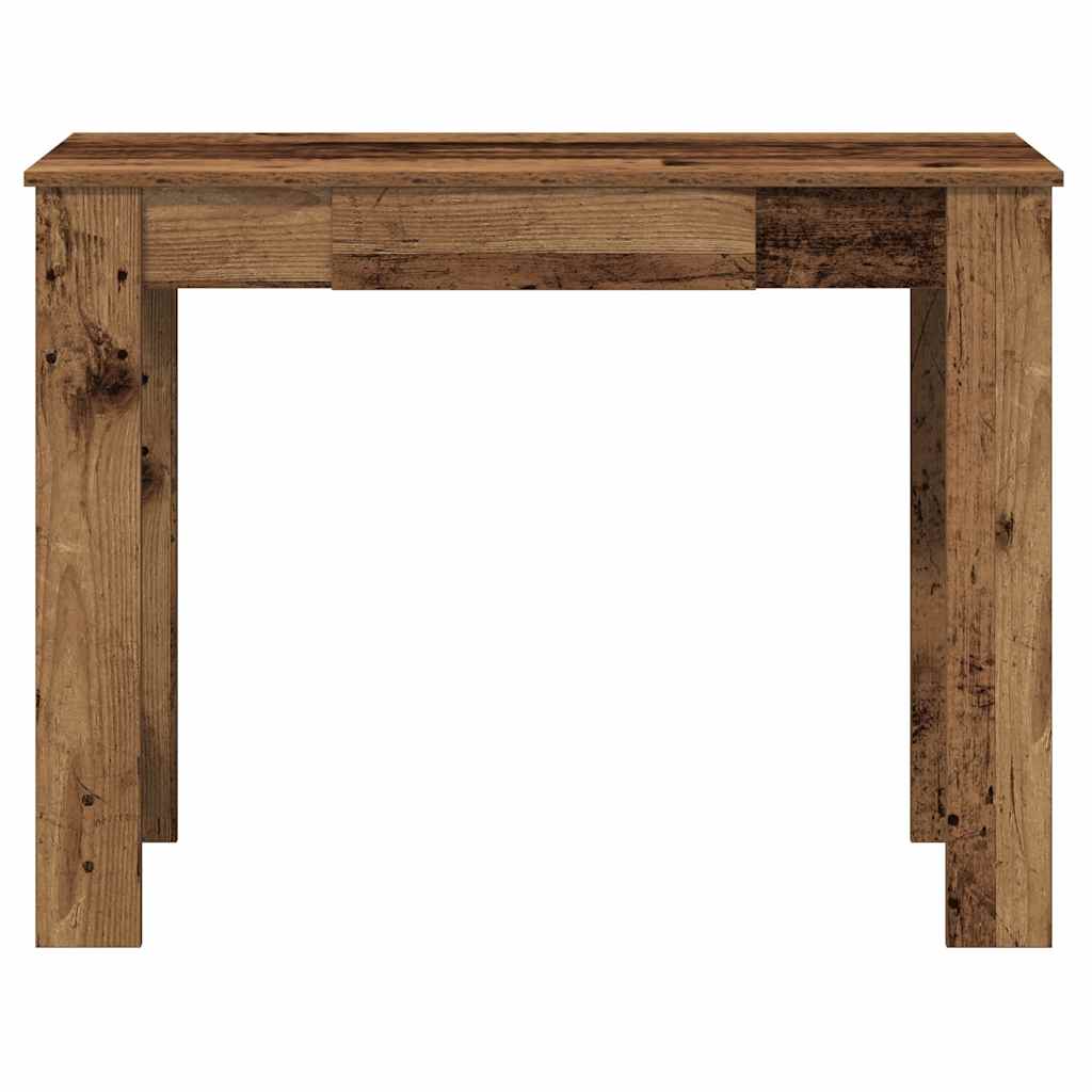 Scrivania Legno Vecchio 100X45X75 Cm In Legno Multistrato