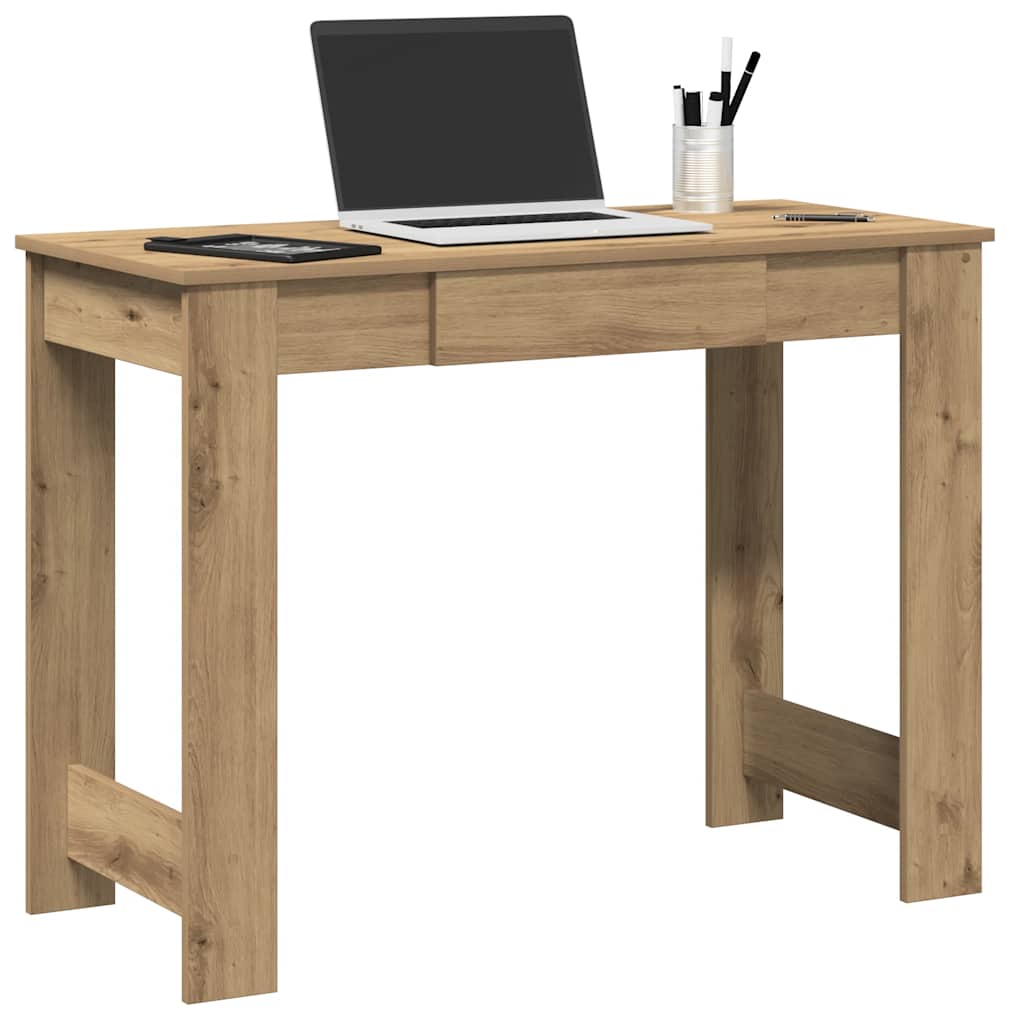 Scrivania Legno Vecchio 100X45X75 Cm In Legno Multistrato