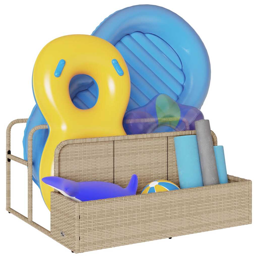 Galleggiante A Bordo Piscina 110X100X57 Cm In Polyrattan